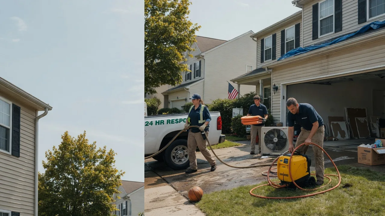Emergency Water Damage Restoration in York New Salem, PA near me